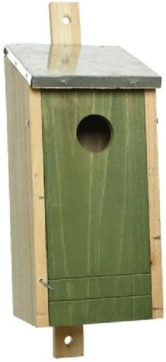 Decoris Vogelhuisje Donkergroen 26cm
