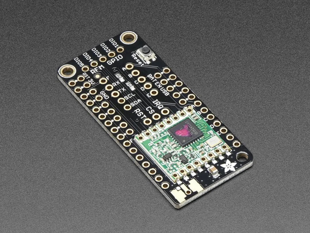 Adafruit LoRa Radio FeatherWing RFM95W 433MHz - Meerkleurig