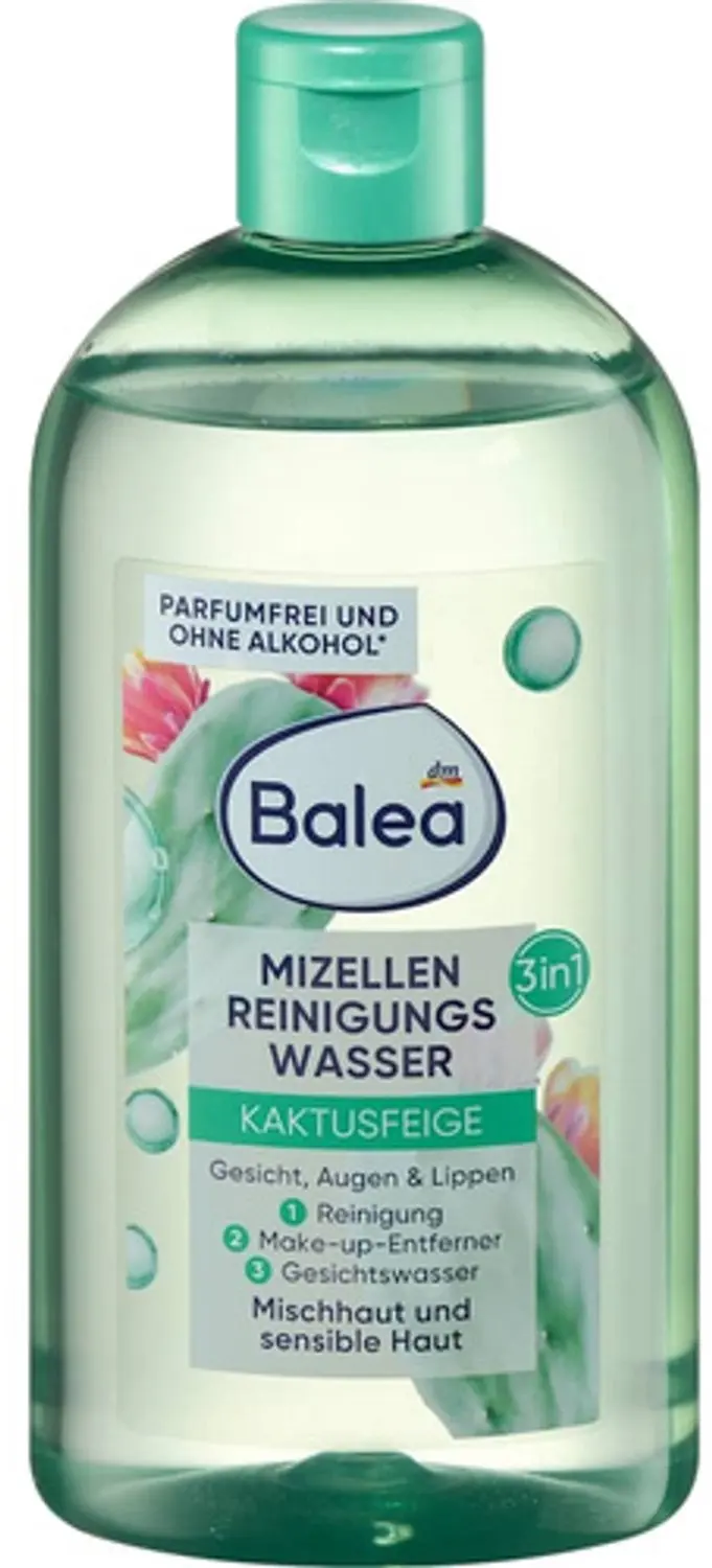 Balea micellair water gemengde huid cactusvijg, 400 ml