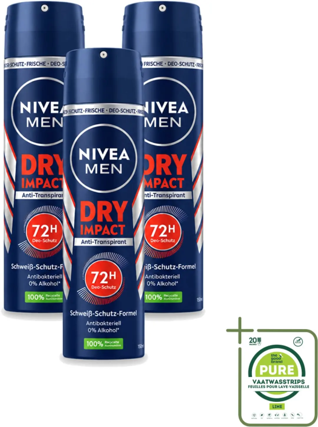 3 x Nivea
