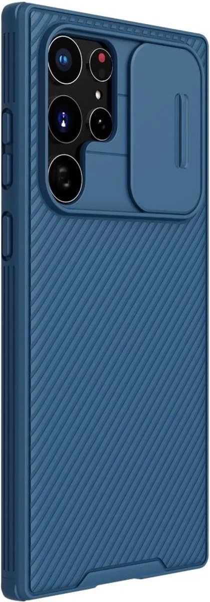 Nillkin CamShield Pro Hoesje Samsung Galaxy S22 Ultra - Blauw - afbeelding 6 van 6