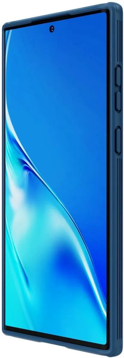 Nillkin CamShield Pro Hoesje Samsung Galaxy S22 Ultra - Blauw