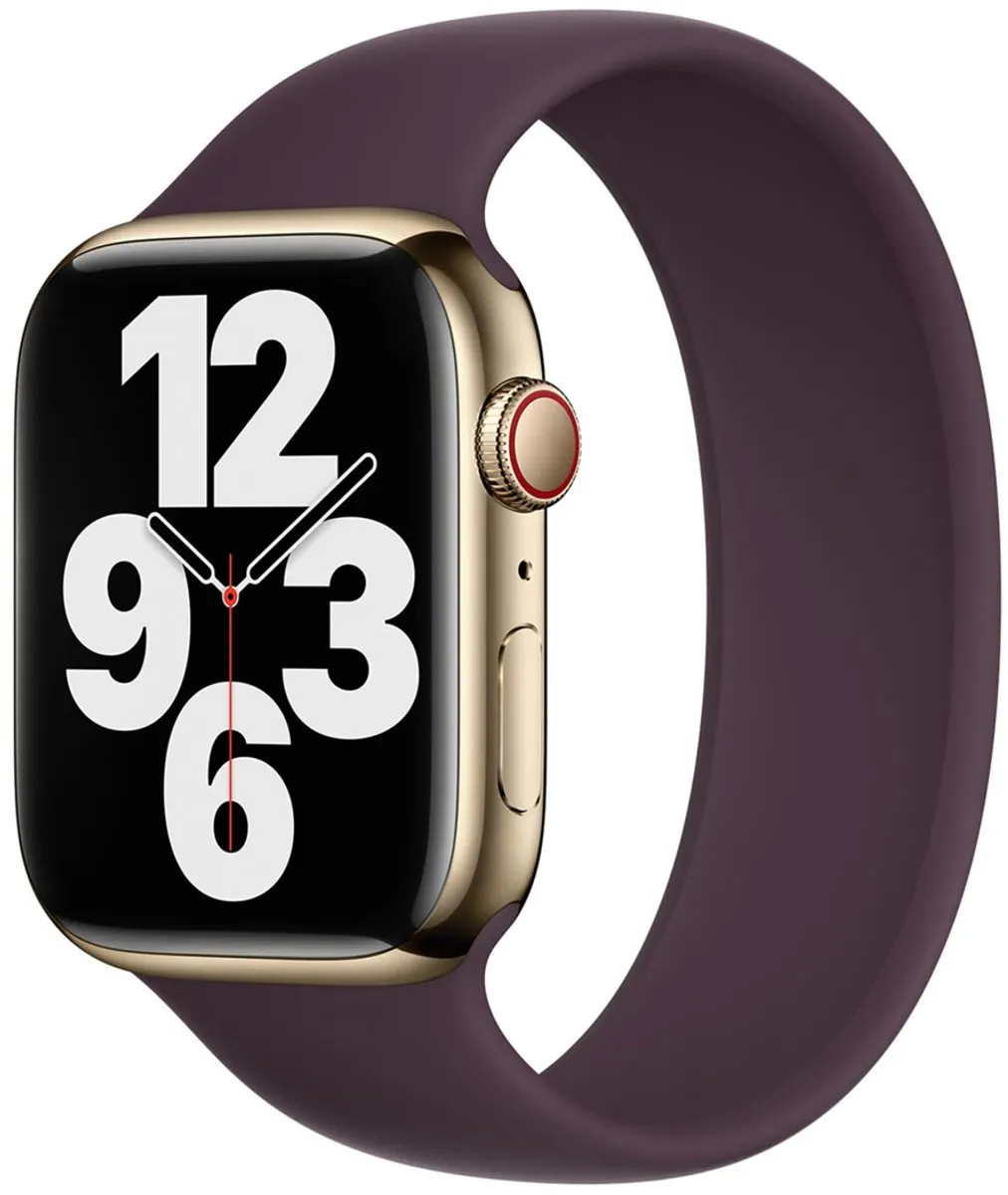 Apple Siliconen Solobandje Dark Cherry