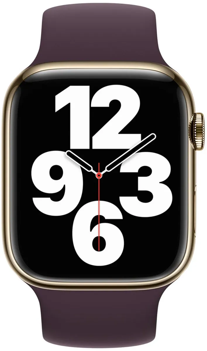 Apple Siliconen Solobandje Dark Cherry - 38-42mm