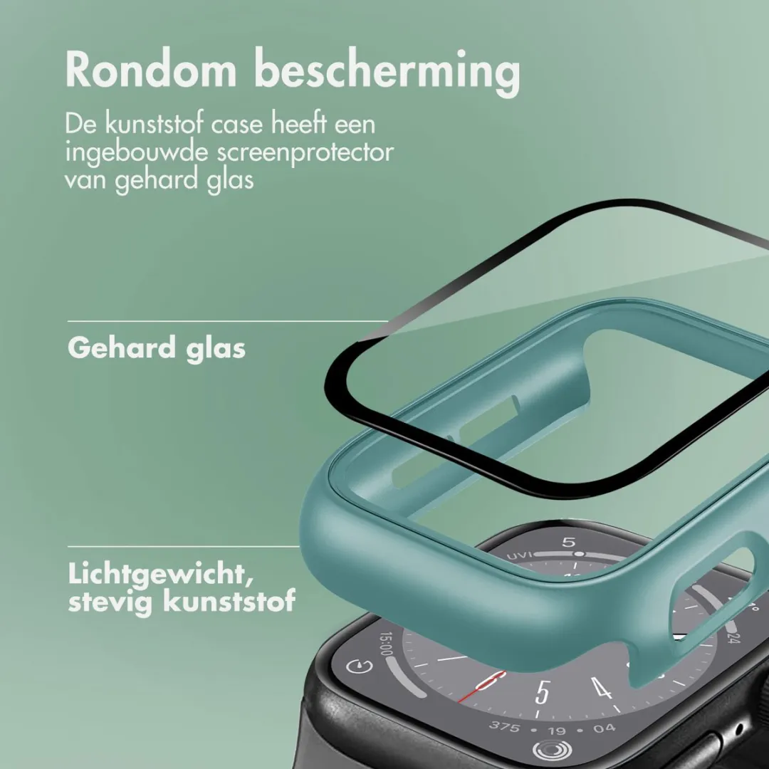 Imoshion Apple Watch 40mm Full Cover Hoesje - Donkergroen