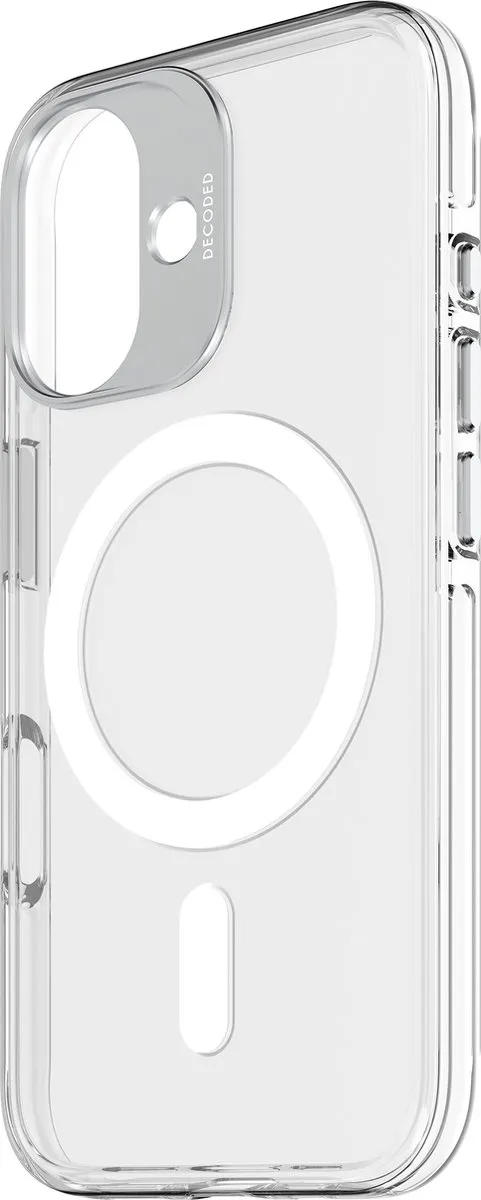 Decoded D25IPO16PLBCT2TT Hoesje iPhone 16 Plus - Transparant