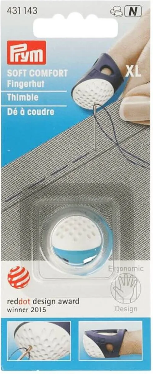Prym Vingerhoed Ergonomics XL