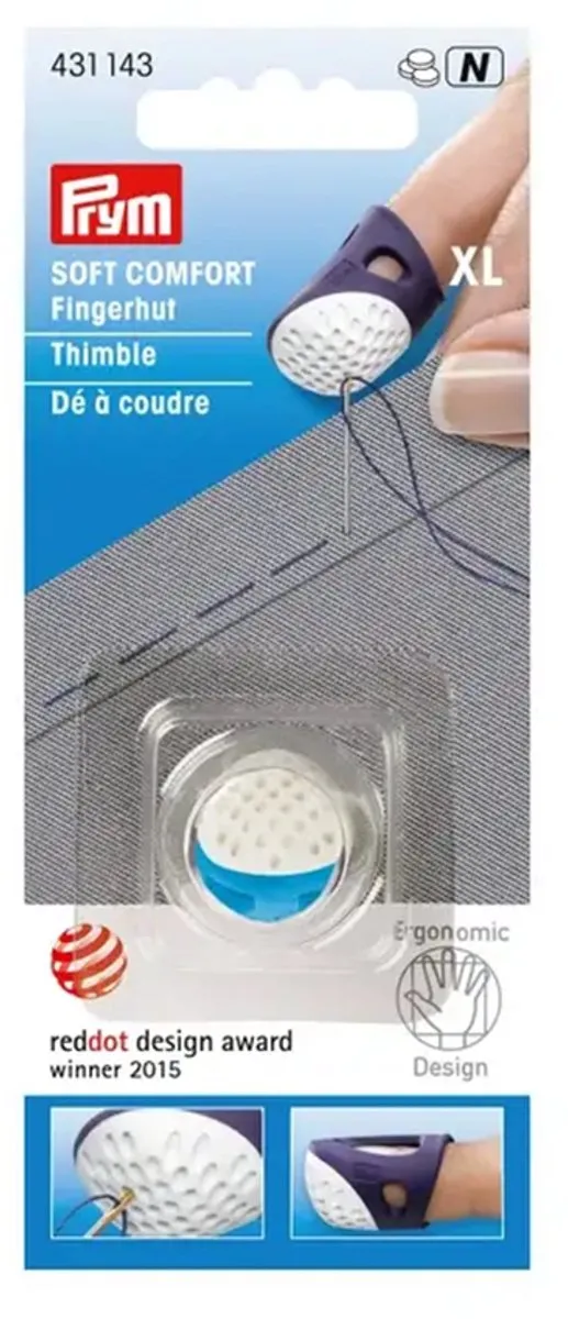 Prym Vingerhoed Ergonomics XL - Naaiaccessoires