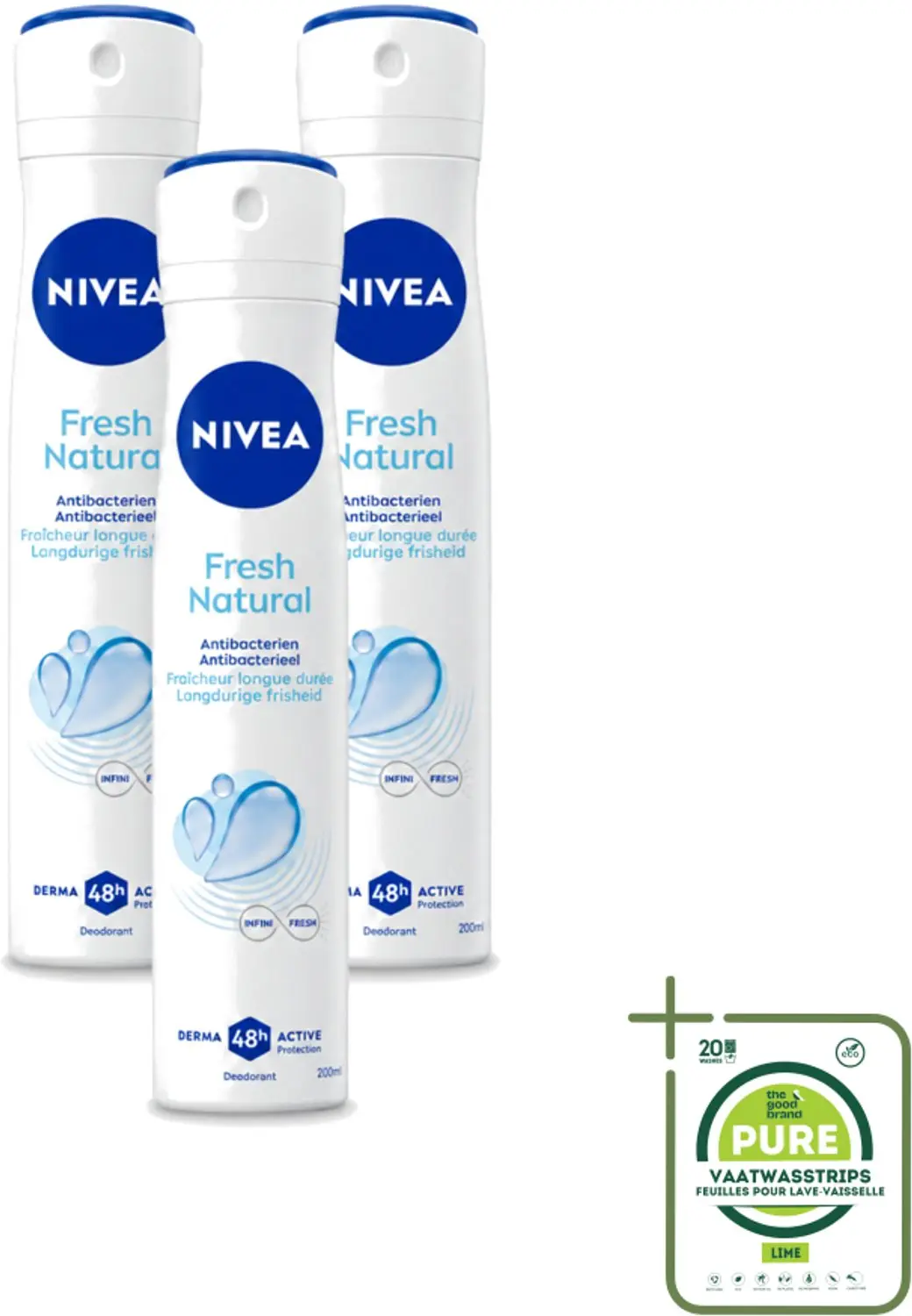 3 x Nivea
