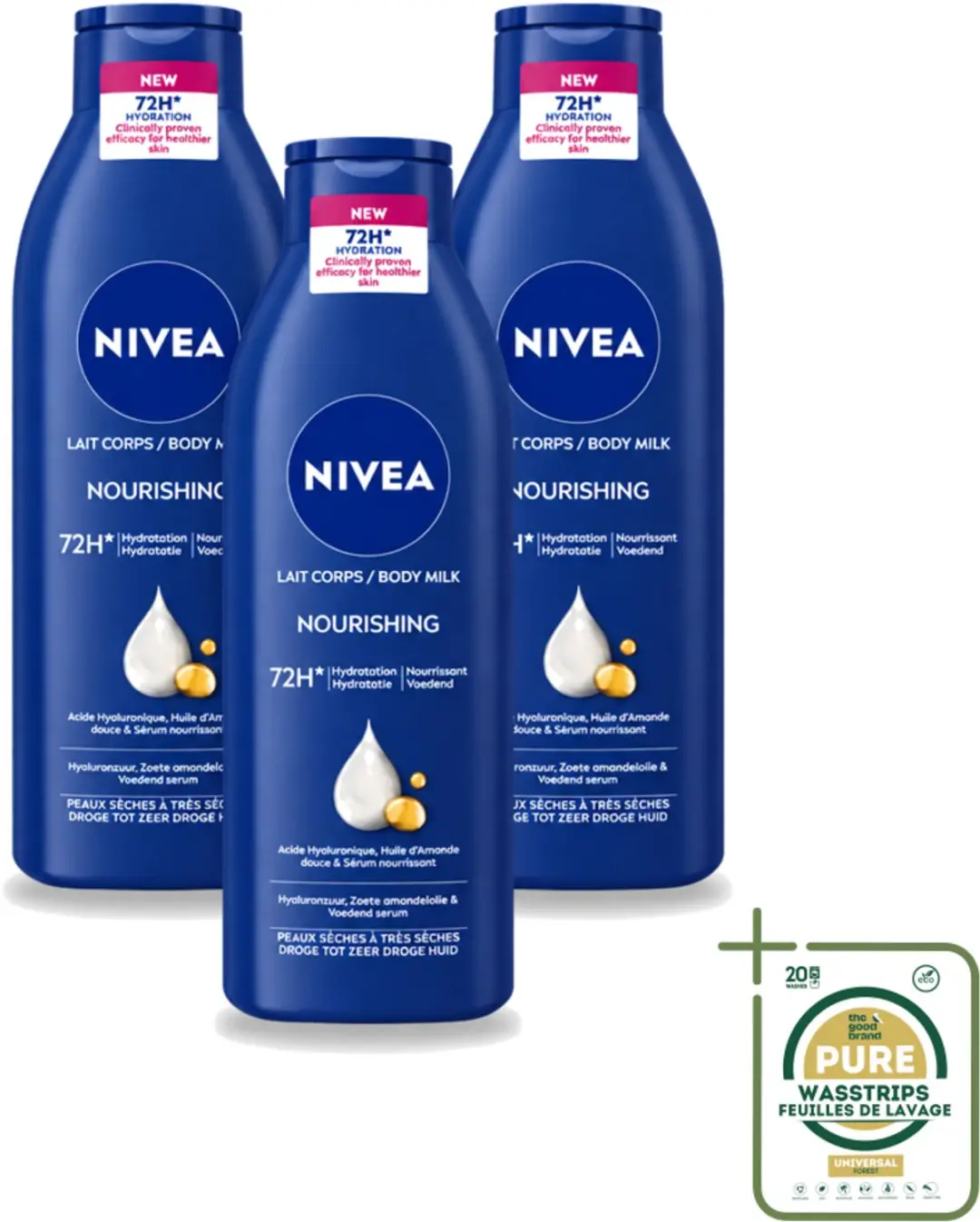 3 x Nivea