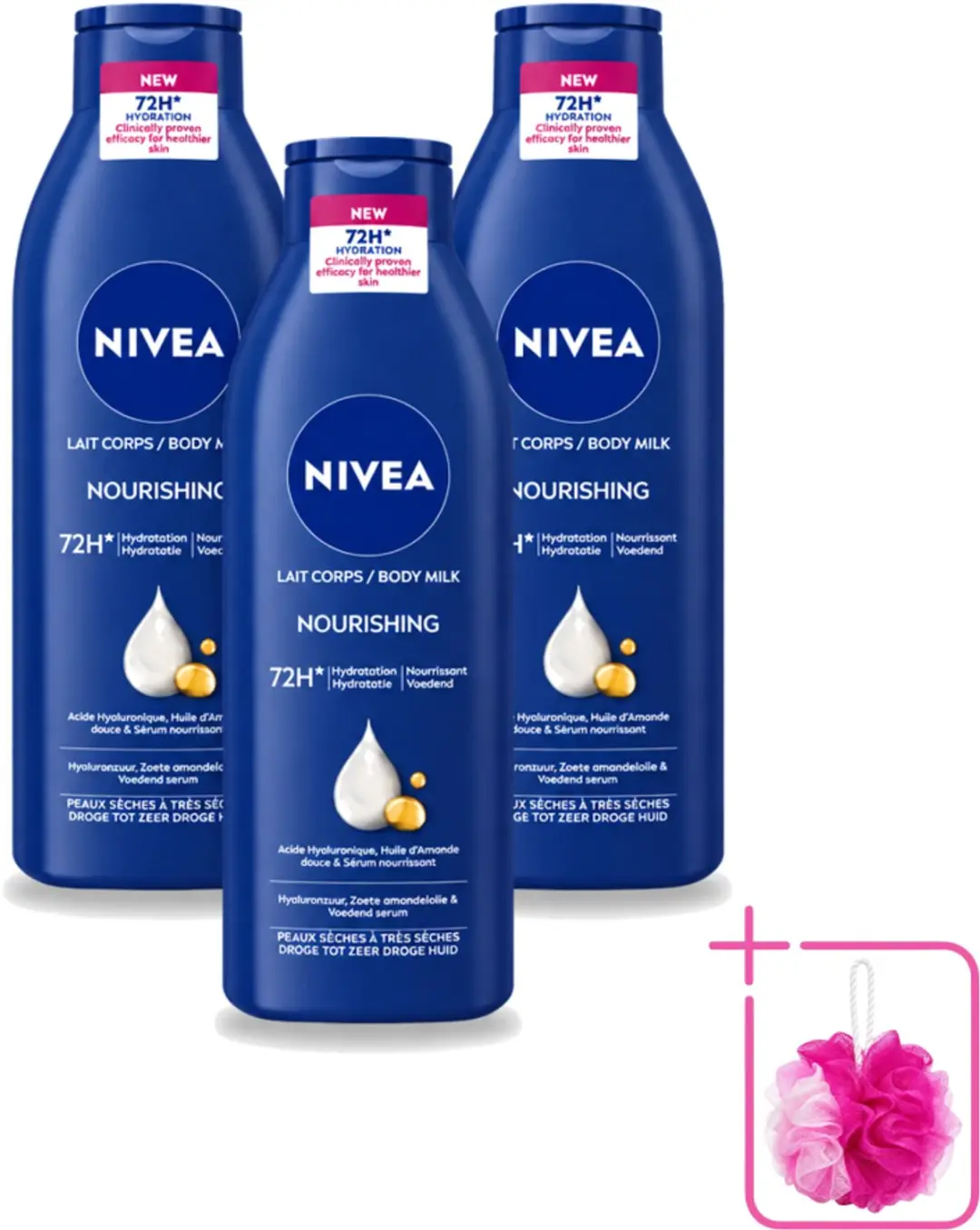 3 x Nivea