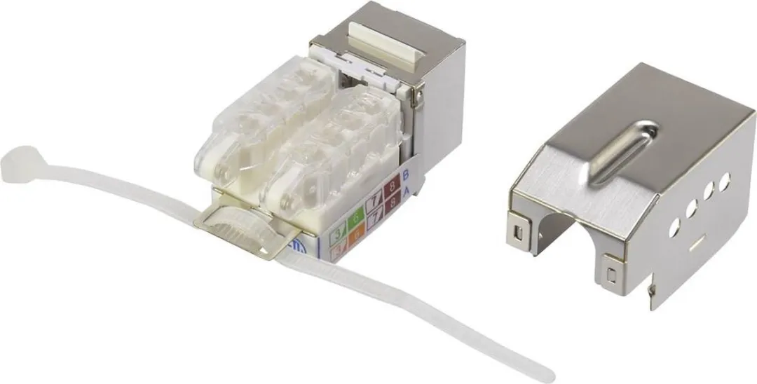 Renkforce RJ45-inbouwmodule CAT 6 KSV10 - Kleurloos