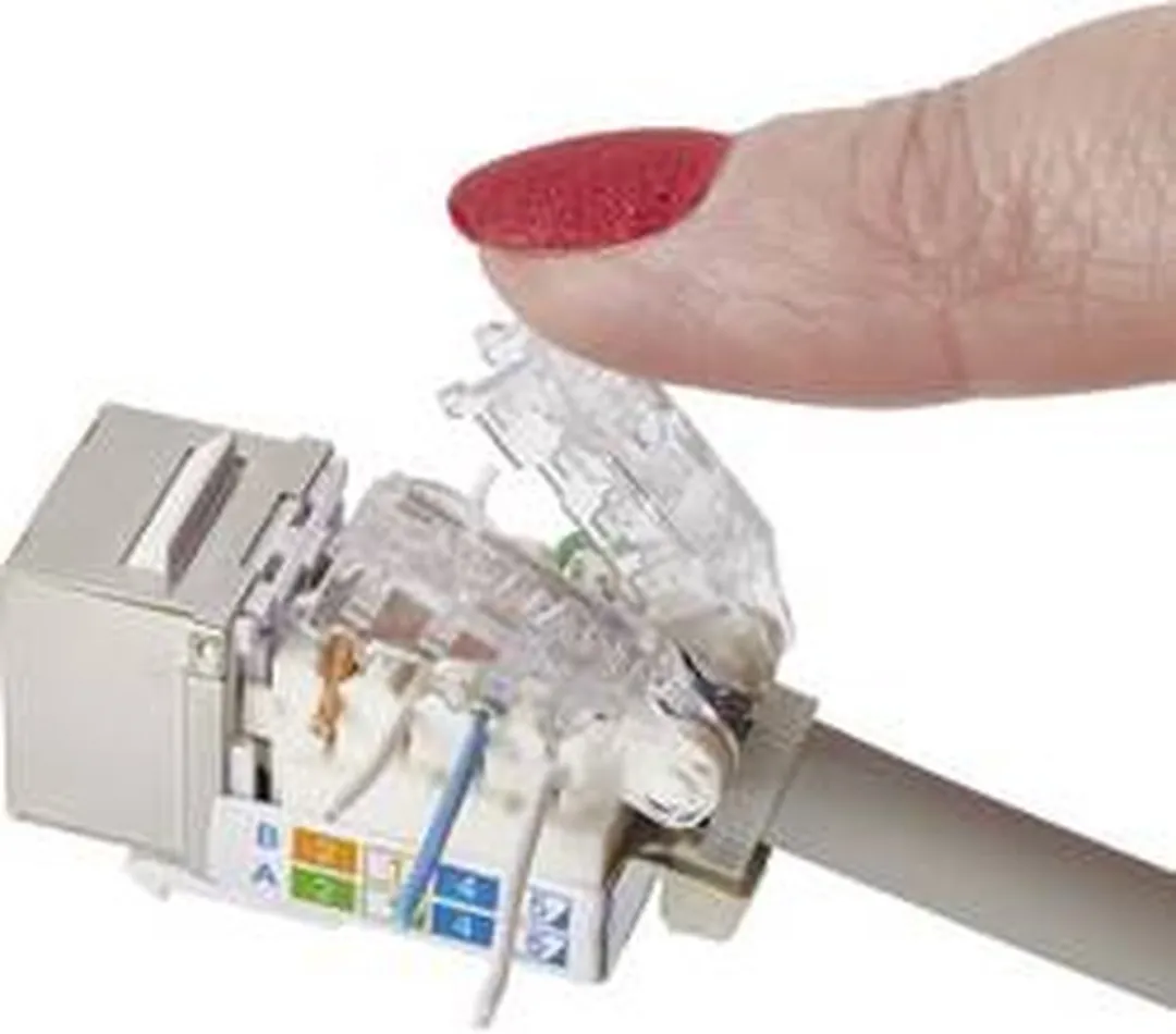 Renkforce RJ45-inbouwmodule CAT 6 KSV10 - Kleurloos