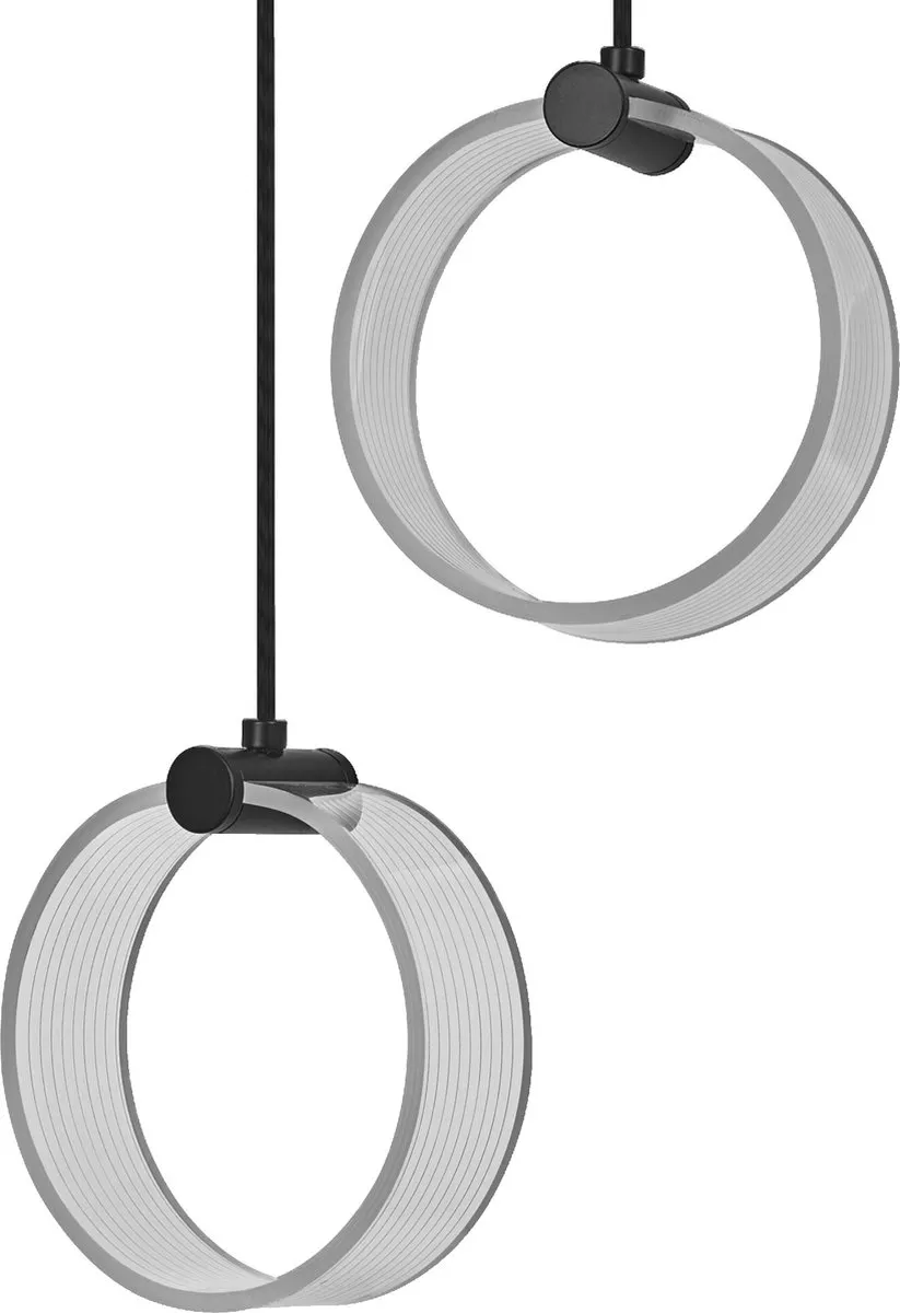 LEDVANCE Decor Circle 2X Hanglamp 14W Click CCT - Zwart