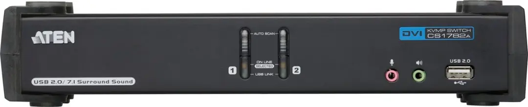 Aten CS1782A KVM-switch 2 poorten DVI - afbeelding 5 van 6