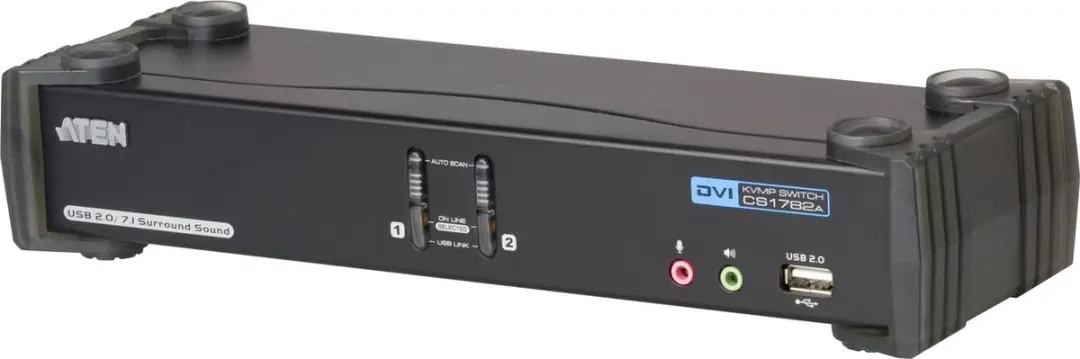 Aten CS1782A KVM-switch 2 poorten DVI - afbeelding 2 van 6