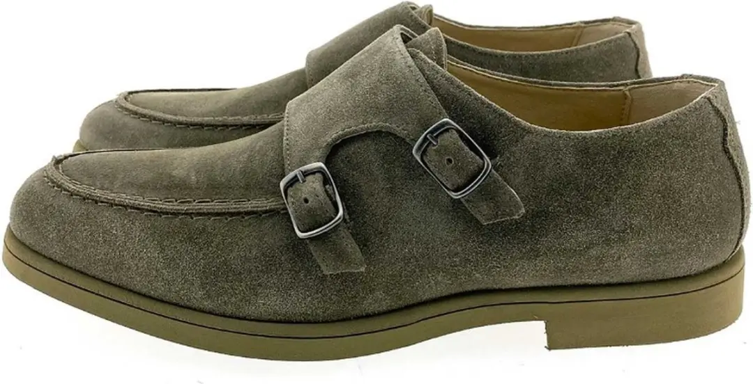 Greve Tufo gesp schoenen lever / taupe, 42 / 8