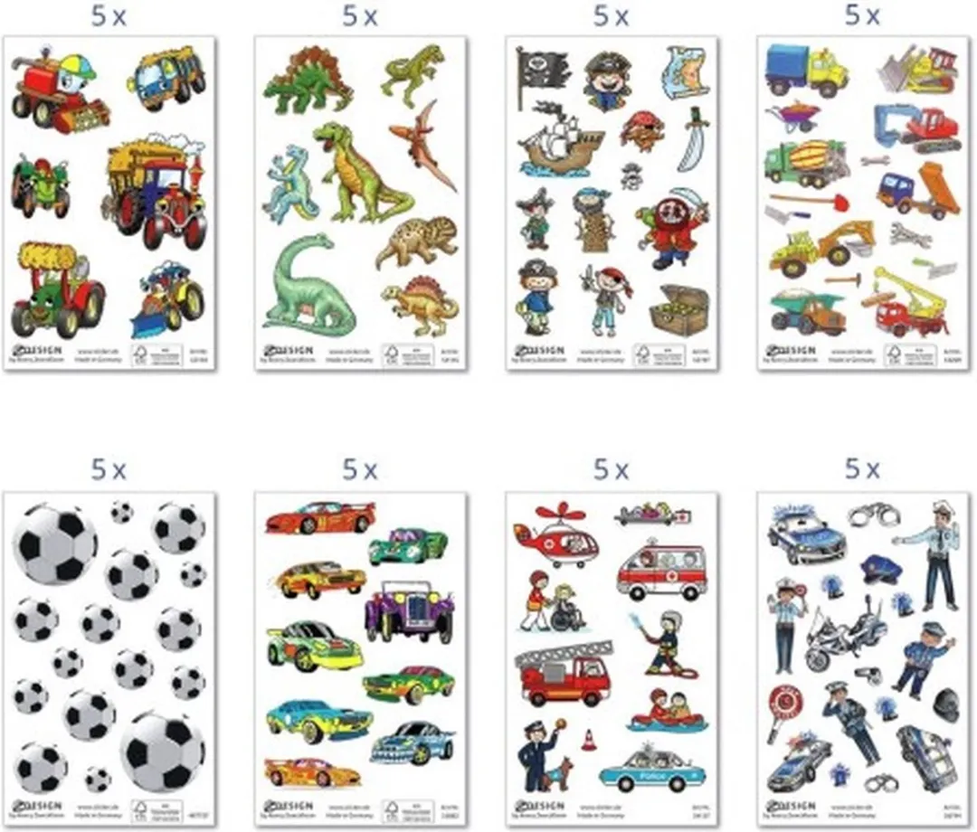 Avery 59991 Stickers - 475 Stuks - Meerkleurig