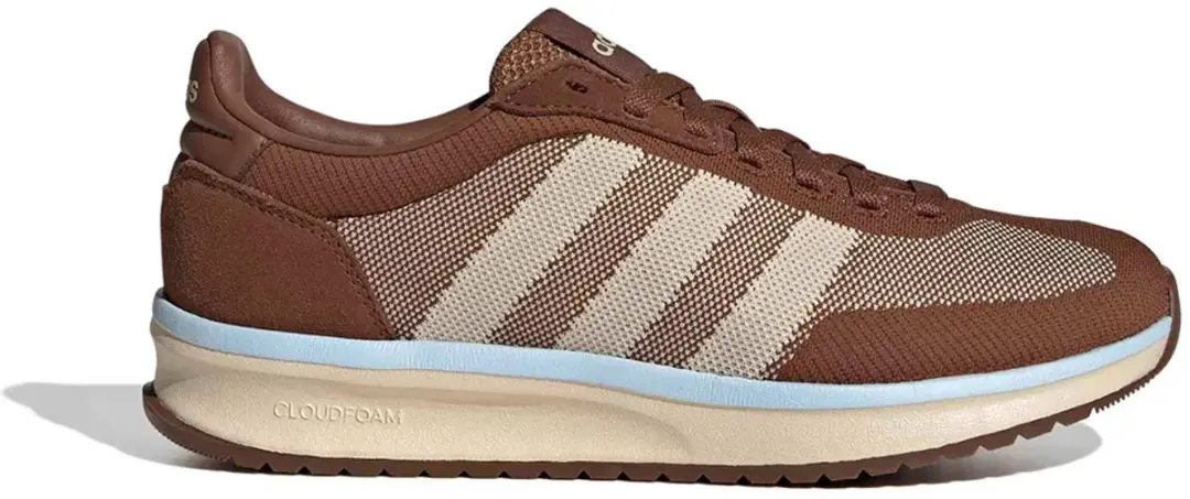 adidas Run 70S 2.0 Knit Sneakers Dames - Bruin - Maat 38 - afbeelding 2 van 6