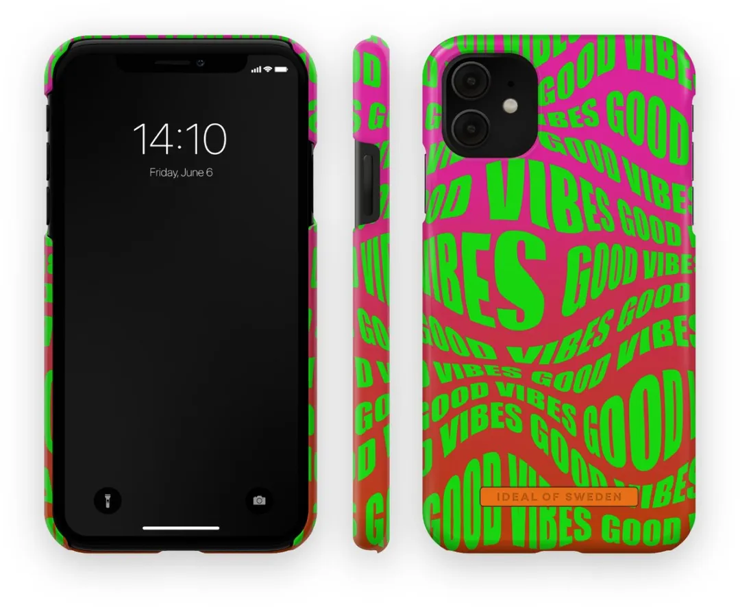 iDeal of Sweden iPhone 11/XR Hoesje Good Vibes - afbeelding 2 van 2
