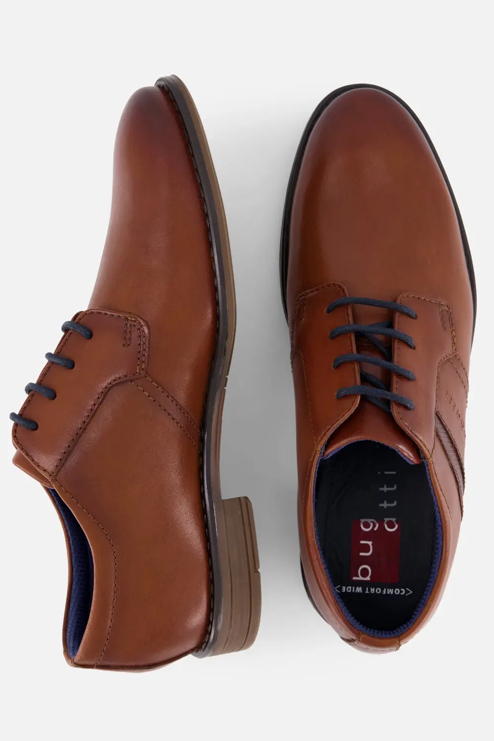 Bugatti Amros Veterschoenen - Cognac - afbeelding 3 van 4