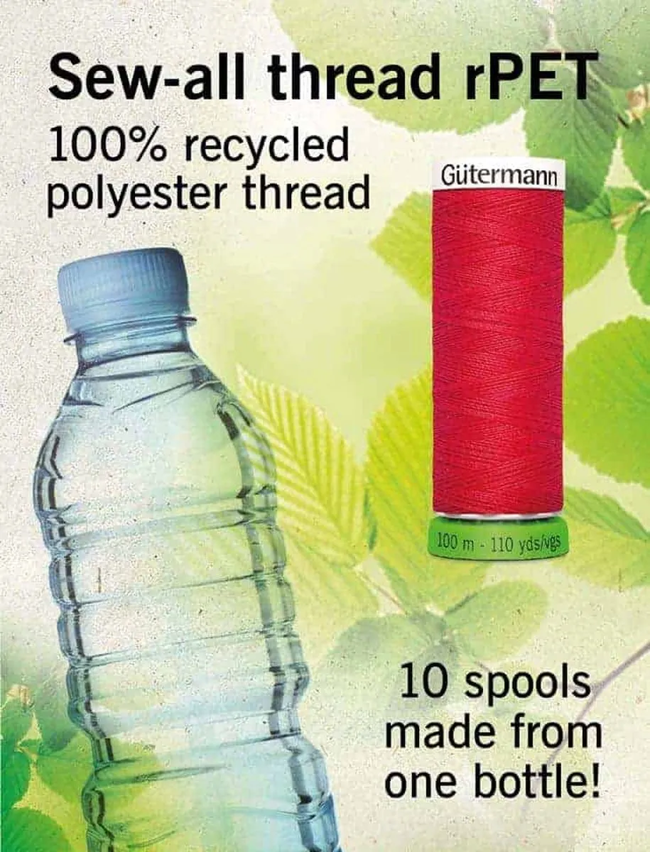 Gutermann Allesnaaigaren rPET 100m - 20 Stuks - 12 Kleuren
