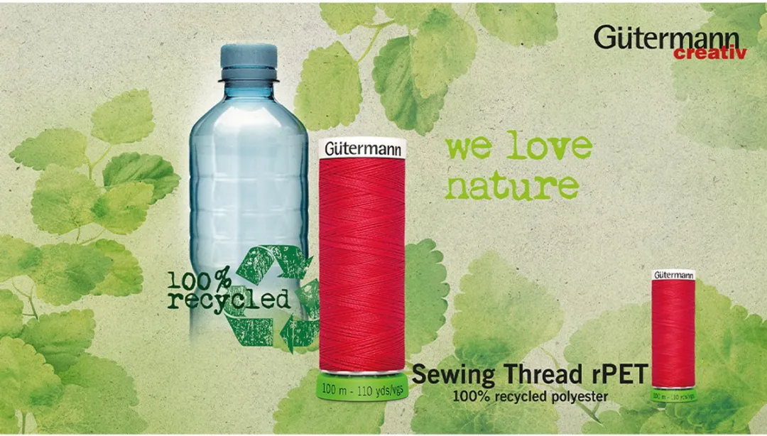 Gutermann Allesnaaigaren rPET 100m - 20 Stuks - 12 Kleuren