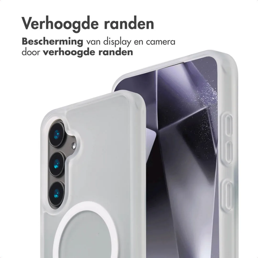 Imoshion Galaxy S24 Plus Hoesje - Magnetische Ring - Wit