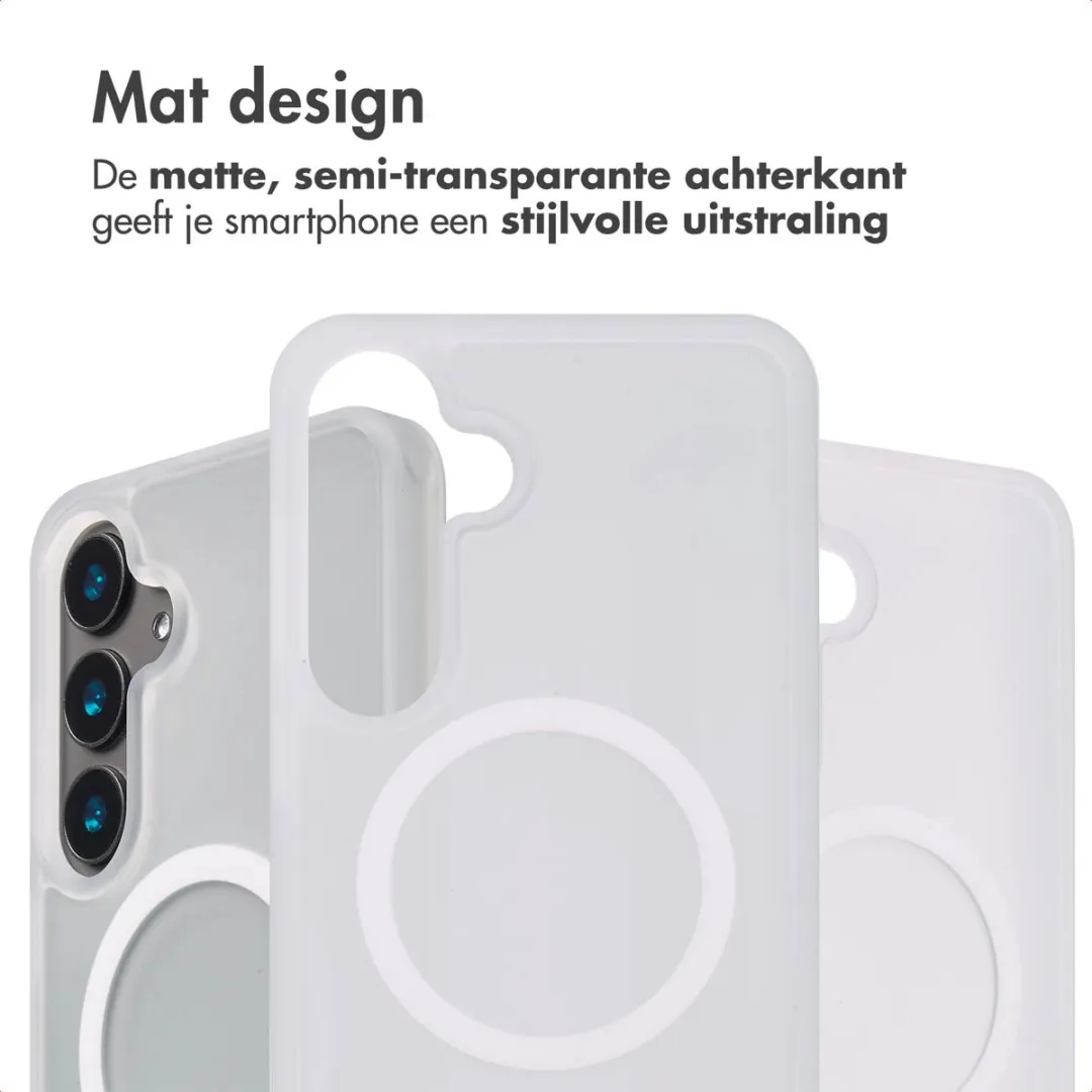 Imoshion Galaxy S24 Plus Hoesje - Magnetische Ring - Wit