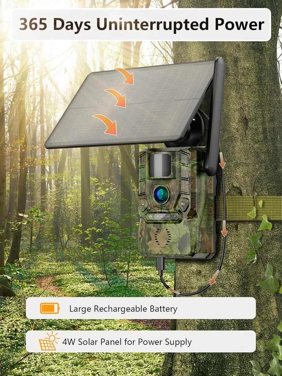 NÖRDIC 4G Wildcamera CAM-57M - 3MP FHD - 32GB - Groen - afbeelding 6 van 6