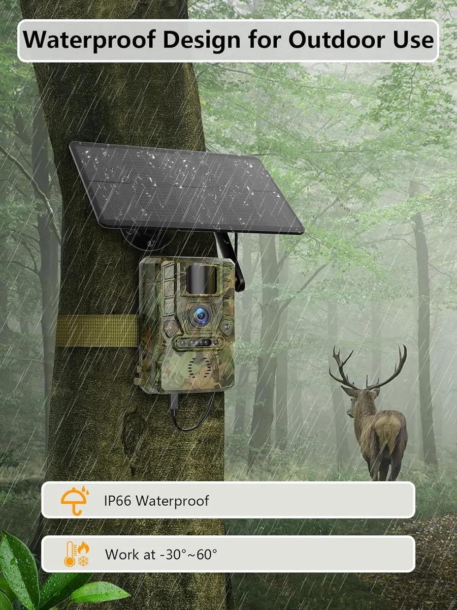 NÖRDIC 4G Wildcamera CAM-57M - 3MP FHD - 32GB - Groen