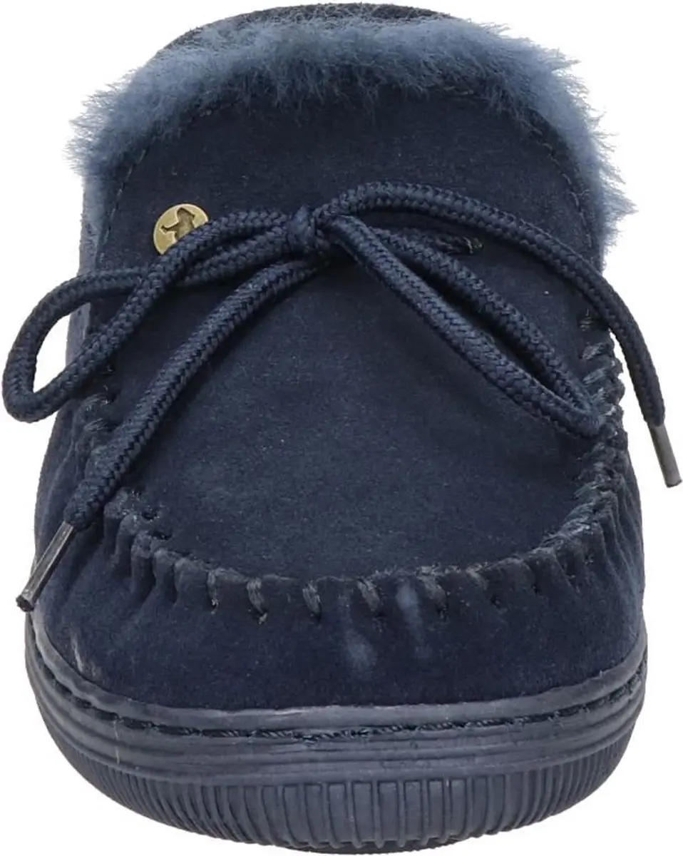 Warmbat Koala Women Suede Dames Sloffen - Donkerblauw - afbeelding 6 van 6