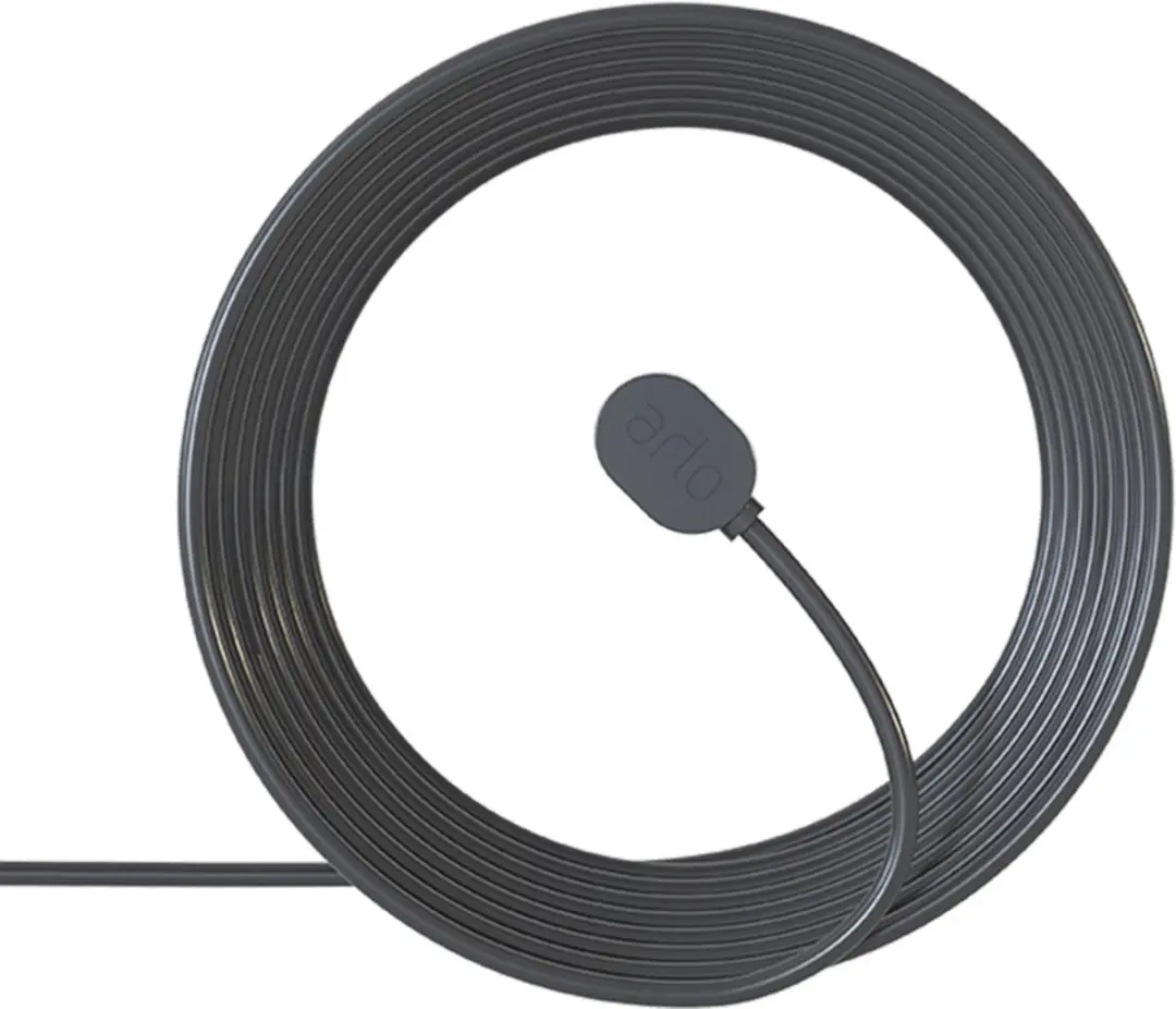Arlo magnetische stroomkabel voor buiten (zwart)