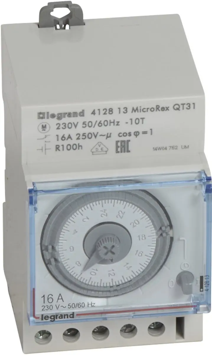 Legrand 412813 DIN-rail Schakelklok