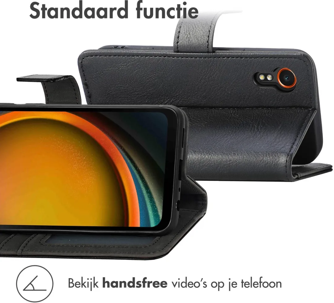 Imoshion Hoesje Samsung Galaxy Xcover 7 - 3 Pasjes - Zwart