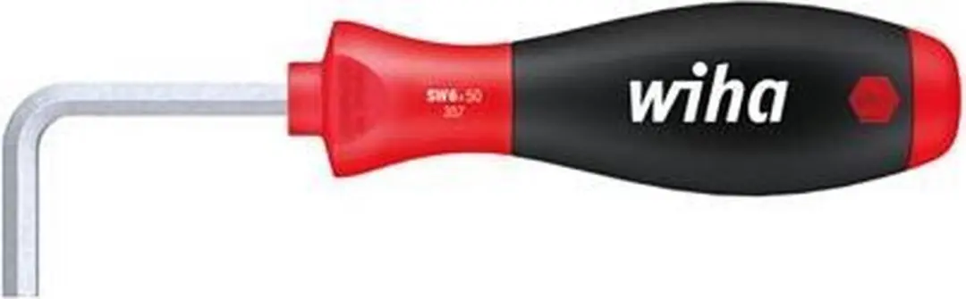Wiha SoftFinish Zeskant Gehoekte Schroevendraaier 6.0mm x 50mm