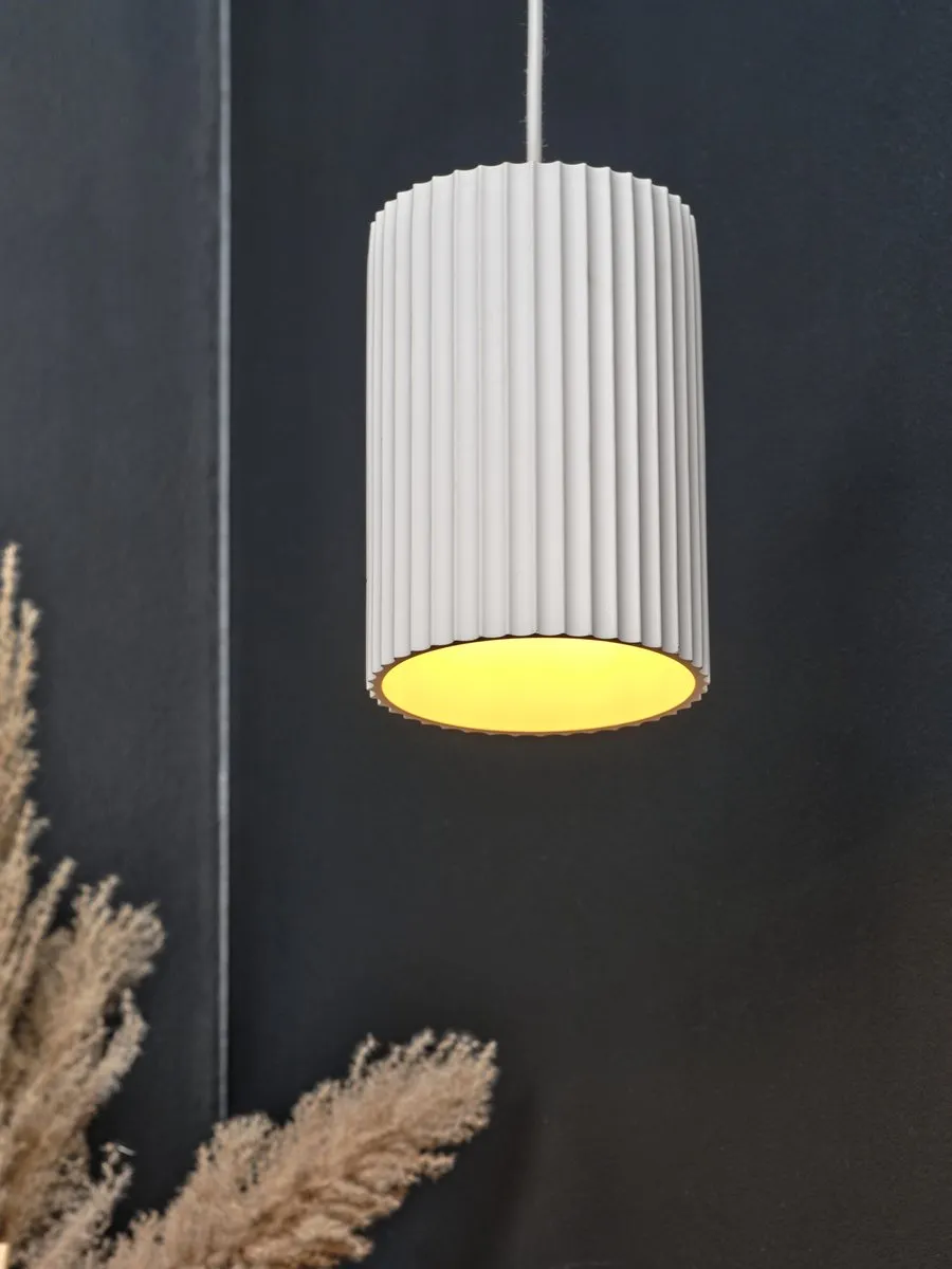 Osram Decor Pleister Routes Buis Hanglamp 150mm E27 - Wit