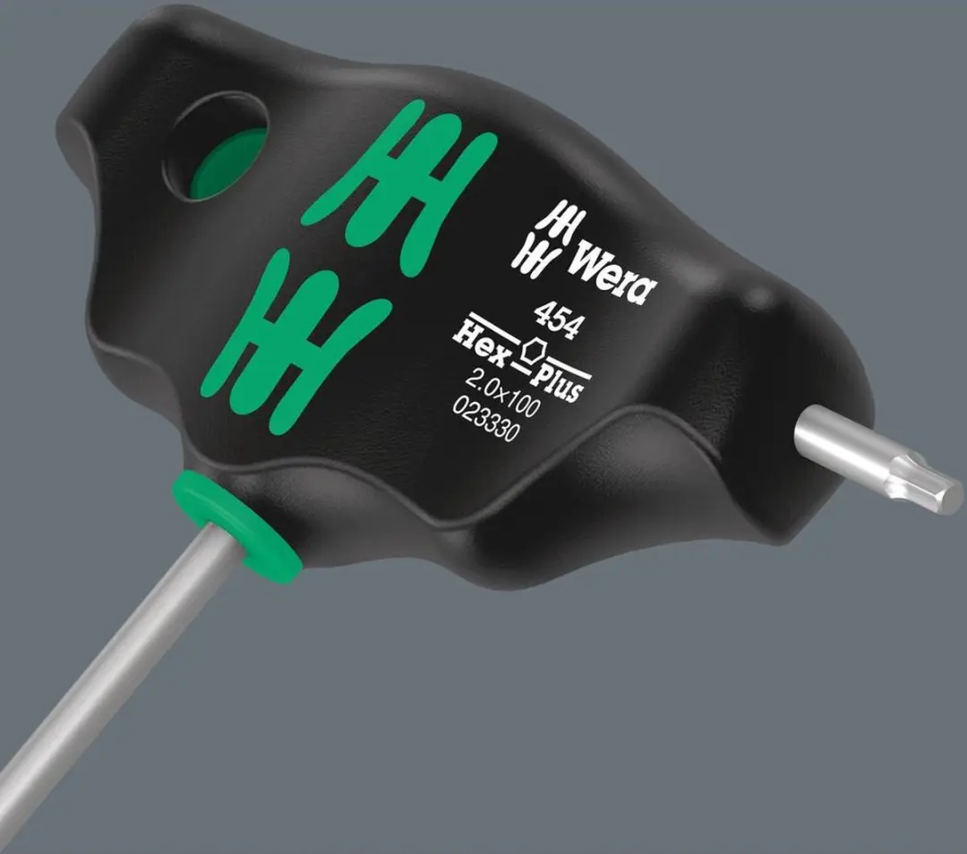 Wera Hex-Plus 454 Inbusschroevendraaier 7/64" x 150mm - afbeelding 2 van 6