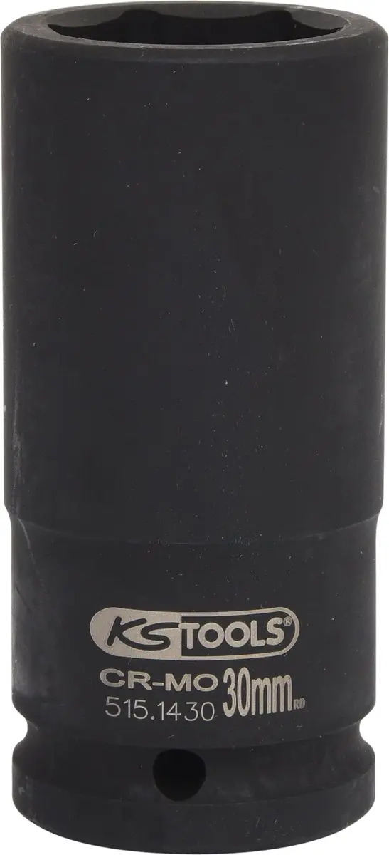 KS Tools 515.1430 Dopsleutel 3/4" 30mm Zeskant Lang - afbeelding 4 van 4