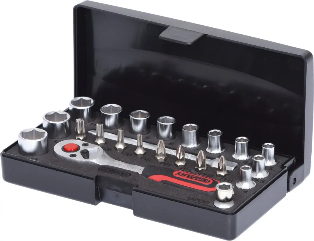 KS Tools 23-delige Dopbitset superlock mini 1/4-Inch