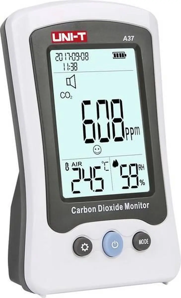 UNI-T A37 Kooldioxidemeter
