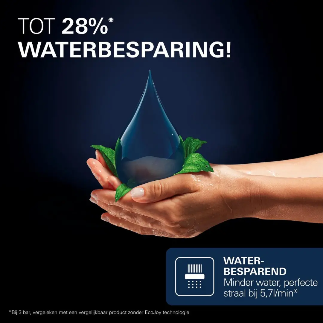 GROHE Essence M-Size 2-gats Wastafelmengkraan - Matte Black - afbeelding 4 van 6