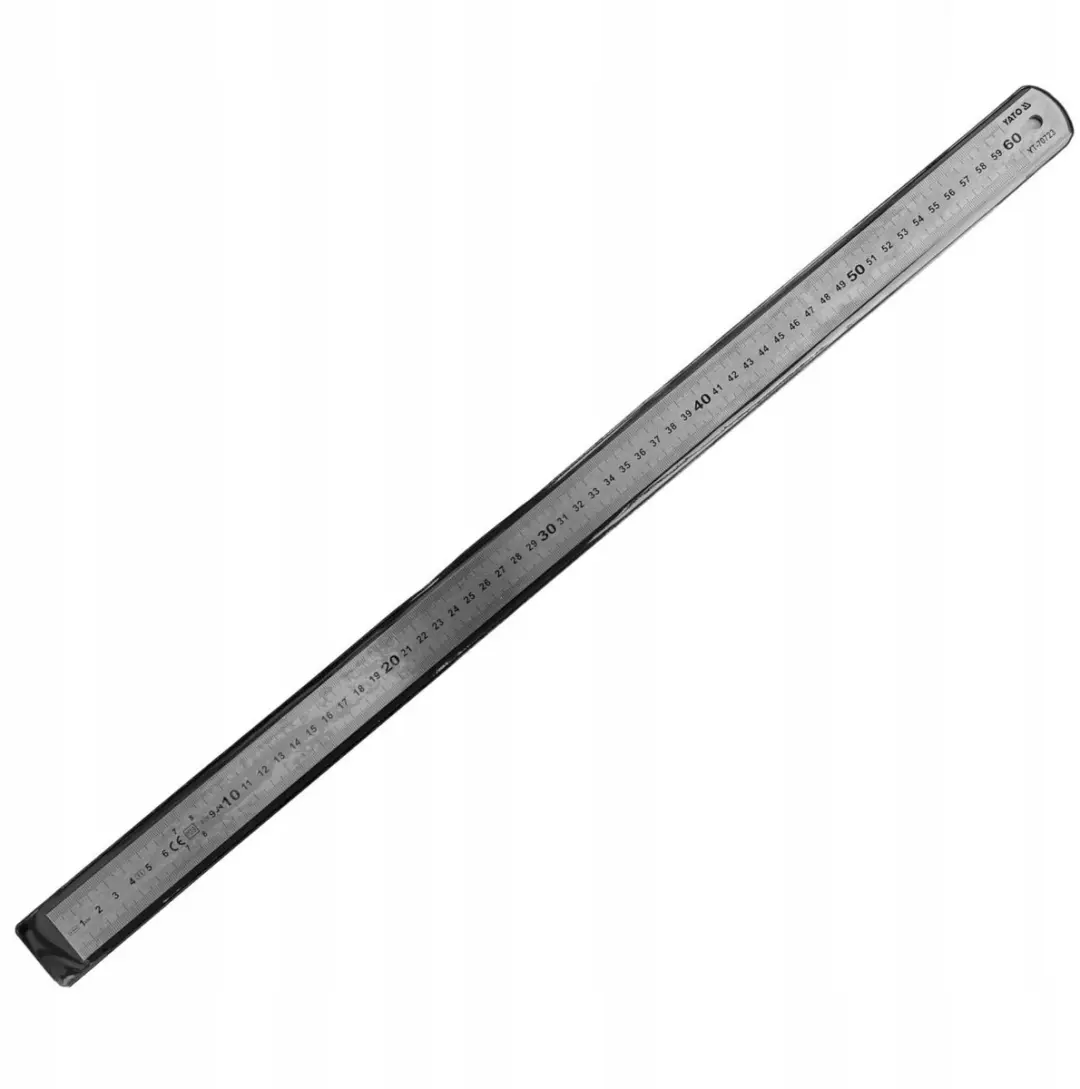 Yato YT-70723 Liniaal 600mm - Zilver - afbeelding 2 van 4