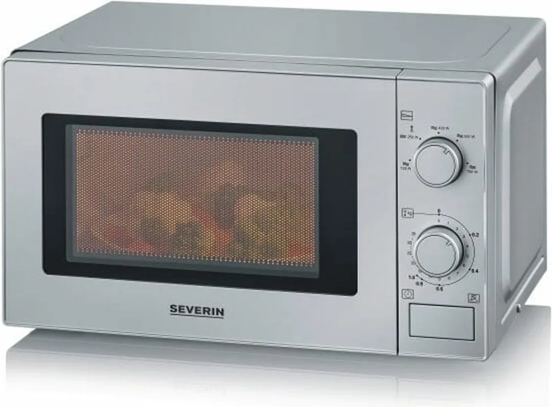 Severin MW 7899 Magnetron 700W 20L - Zilver/Zwart - afbeelding 6 van 6