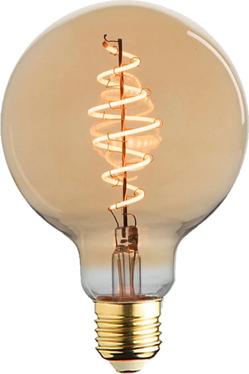 Lybardo - E27 LED Lamp - 3-pack - 95mm - 3.5W Dimbaar - 2000K Extra Warmwit Licht