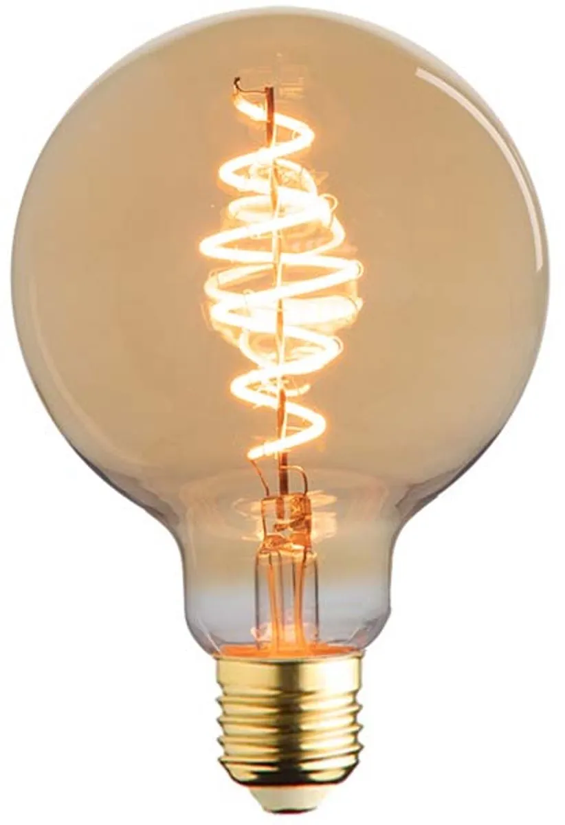 Lybardo - E27 LED Lamp - 3-pack - 95mm - 3.5W Dimbaar - 2000K Extra Warmwit Licht