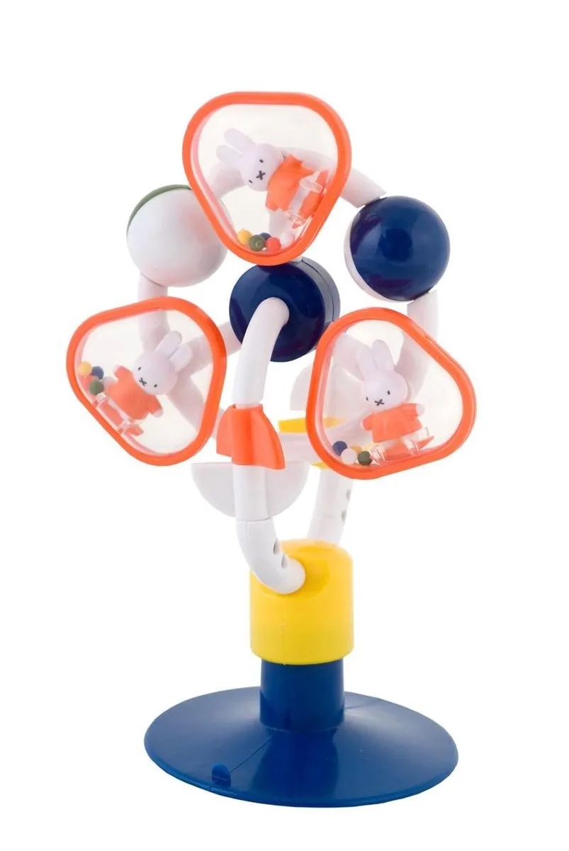 Rubo Toys Nijntje Molen Rammelaar - Geel/Blauw/Groen/Orange