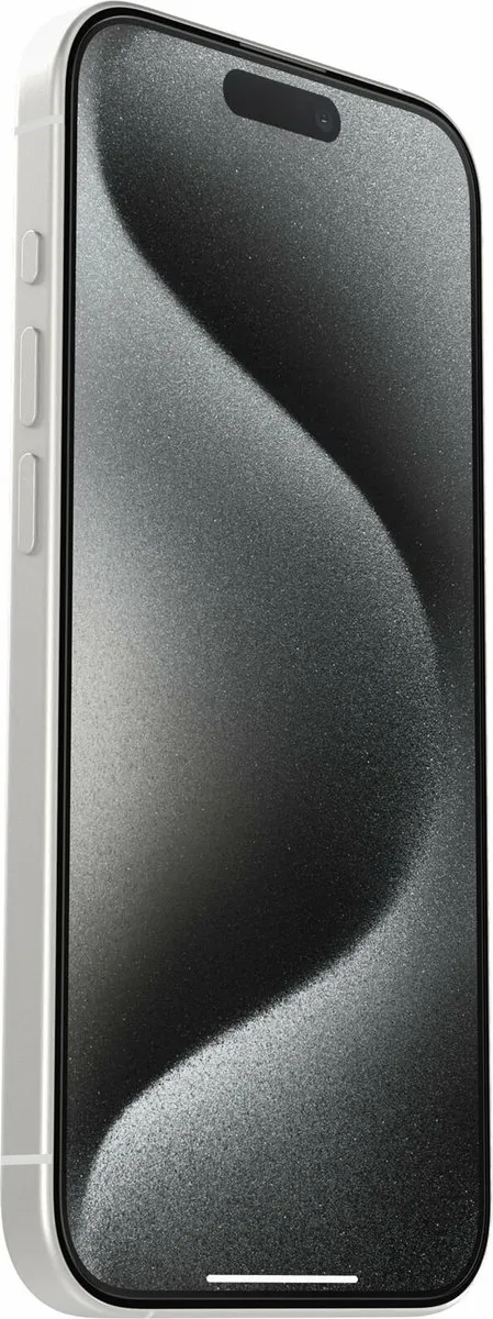 OtterBox Premium Glass Antimicrobial iPhone 15 Pro Schermhoes - Clear - afbeelding 6 van 6
