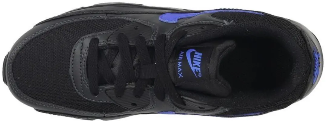 Nike Air Max 90 Mesh Kleuterschoenen - Zwart/Blauw - afbeelding 5 van 6