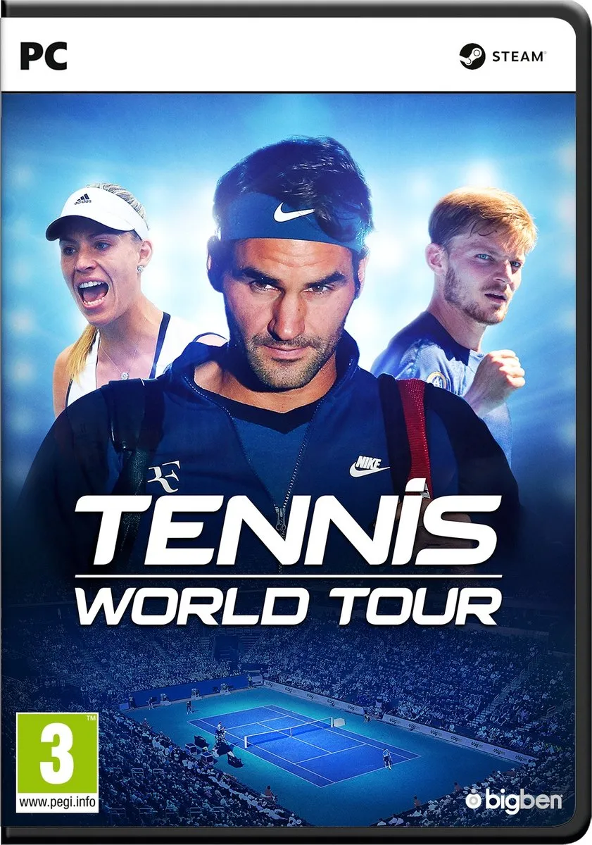 Tennis World Tour - PC (Voucher in Box)